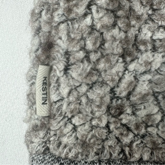 Kestin Durness Textured Crewneck Sweatshirt Undyed Marl Fleece Neutral - Picture 5 of 11